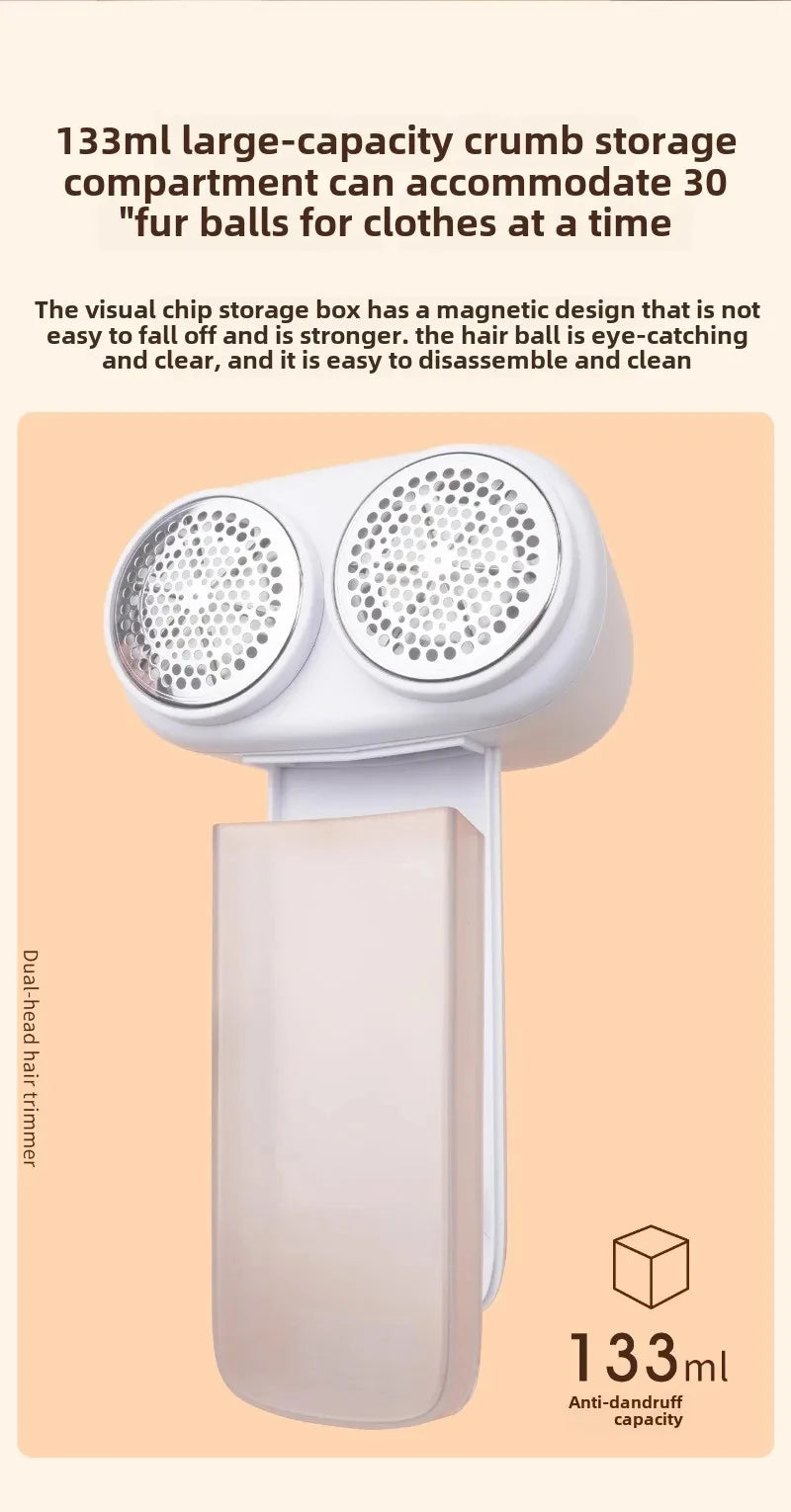 Electric Lint Remover Rechargeable Lint Remover Clothes Sweater Defuzzer Intelligent Digital Display Lint Shaver Trimmer