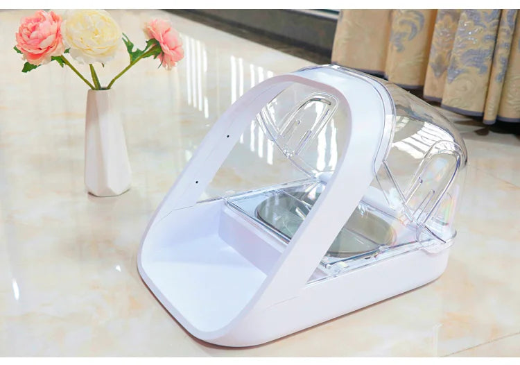 Surefeed smart chip recognition induction multi-cat automatic feeder wet food preservation pet cat bowl insect control gift chip