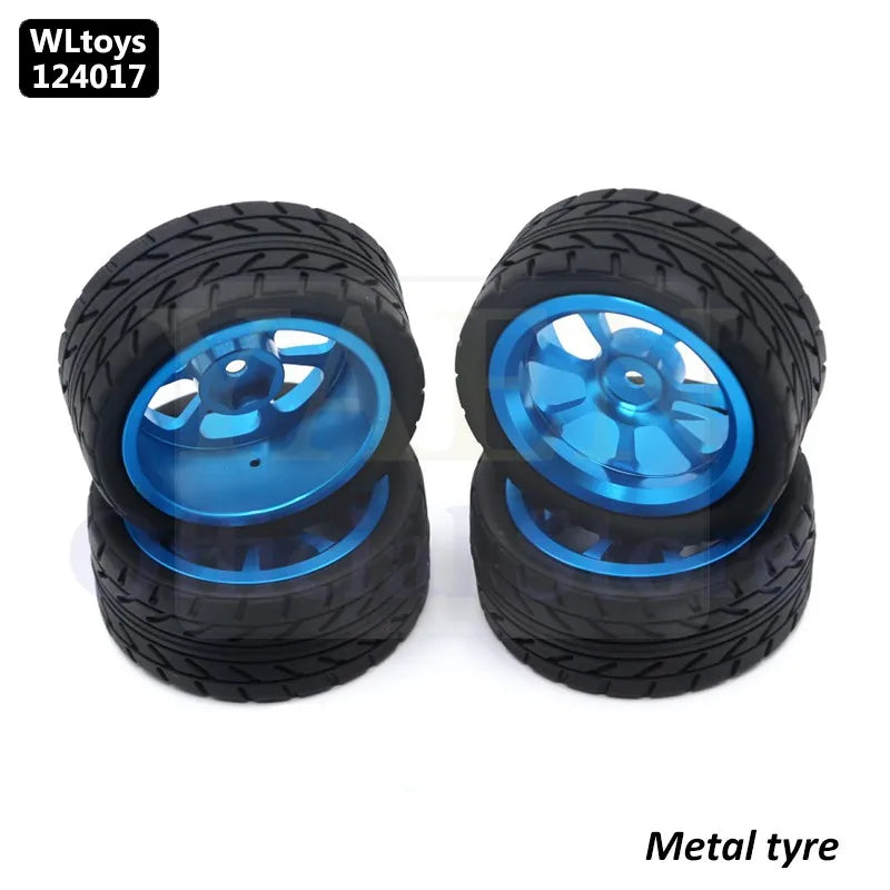 WLtoys 124017 1/12 RC Original Metal Spare Parts Swing Arm C Seat Bottom Motor Differential Gearbox Shock Absorbers Tire