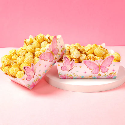 Butterfly Party Snack Tray Butterfly Birthday Party Decoration Kids Girls Birthday Party Supplies Baby Shower Party Decoration