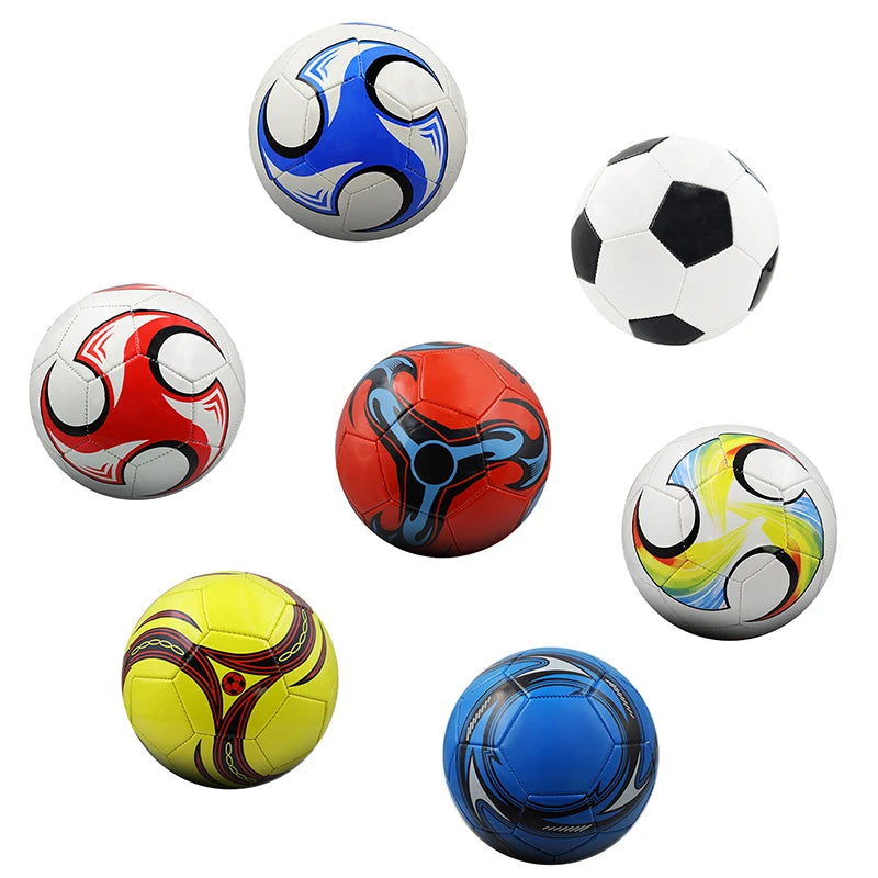 1PC Size 4 Soccer Ball Wear-Resistant Durable Soft PU Material for Outdoor Football Training Seamless Design Sports Game Supplie