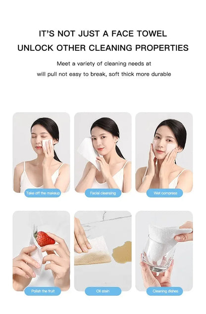 Disposable Face Towel Spa Beauty Salon Facial Cleansing Towel Towels Bathroom Accessories Wipes Microfiber Hand Towels Home