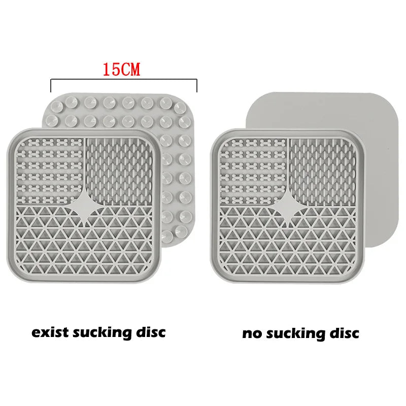 Dog Slow Feeders Mats Lick Mat Boredom Anxiety Reduction Perfect for Food Yogurt Peanut Butter Alternative to Slow Feed Dog Bowl