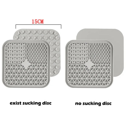 Dog Slow Feeders Mats Lick Mat Boredom Anxiety Reduction Perfect for Food Yogurt Peanut Butter Alternative to Slow Feed Dog Bowl