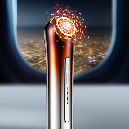 Women's Facial Contour Enhancing Beauty Tool with Colored Light Home Skin Care Device