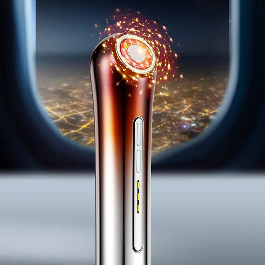 Women's Facial Contour Enhancing Beauty Tool with Colored Light Home Skin Care Device