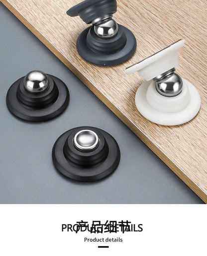 Rubber UFO magnetic door suction, indoor bedroom door, floor suction, door stopper, door handle protector