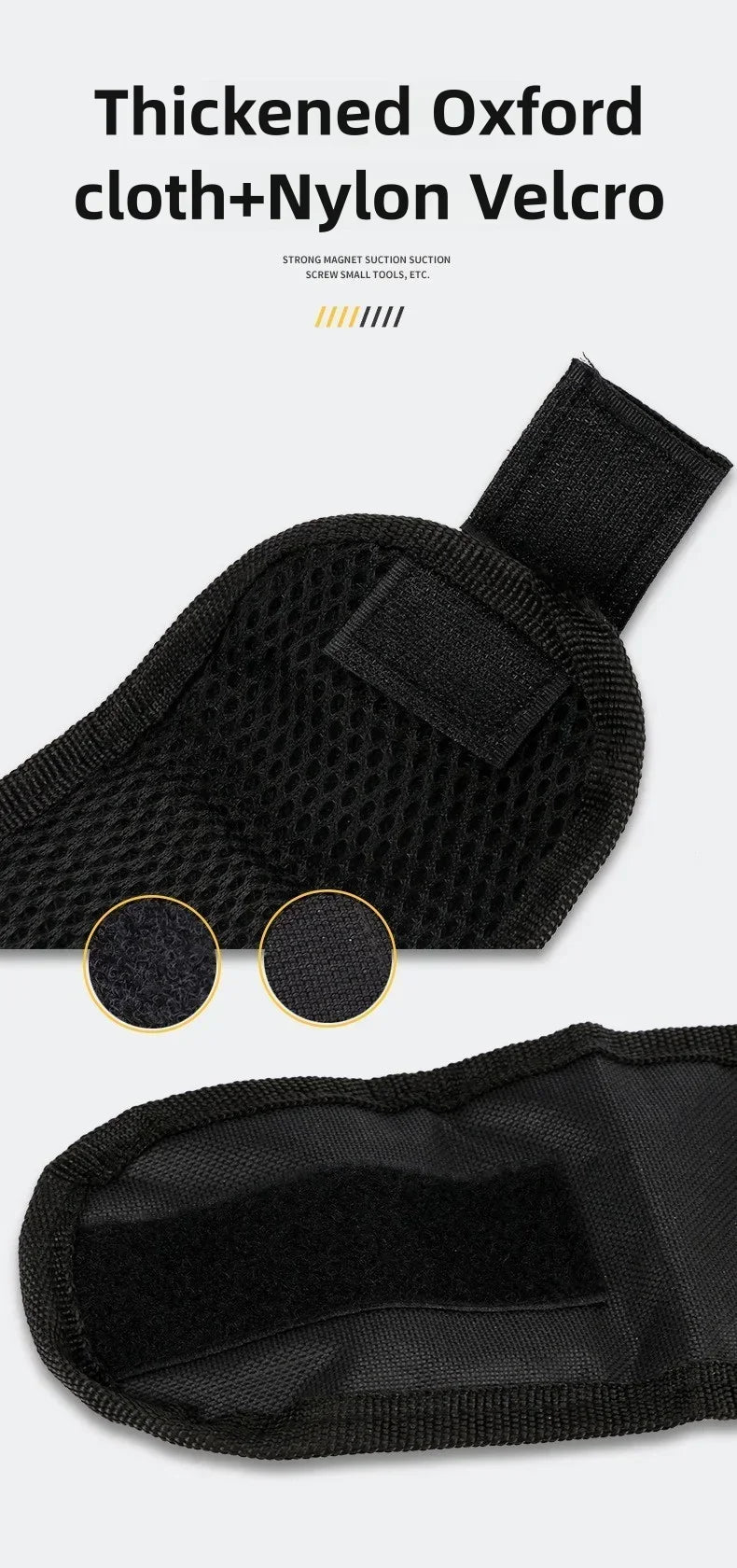 Magnetic Wristband for Holding Screws Tool Kit Belt Household Strong Magnets Adsorbent Nails Drilling Bits Wrist Men Gadgets Bag