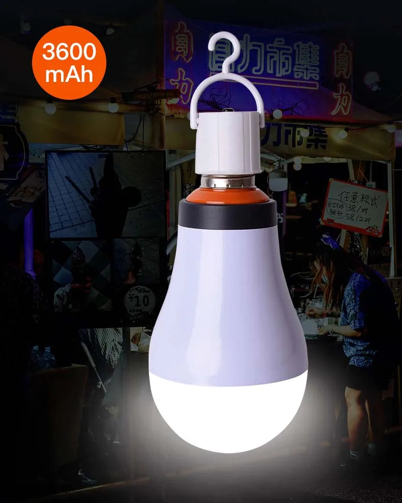 Home Smart Power Outage Emergency Light Automatic Charging Magical Energy-Saving Bulb That Lights Up When Encountering Water Led