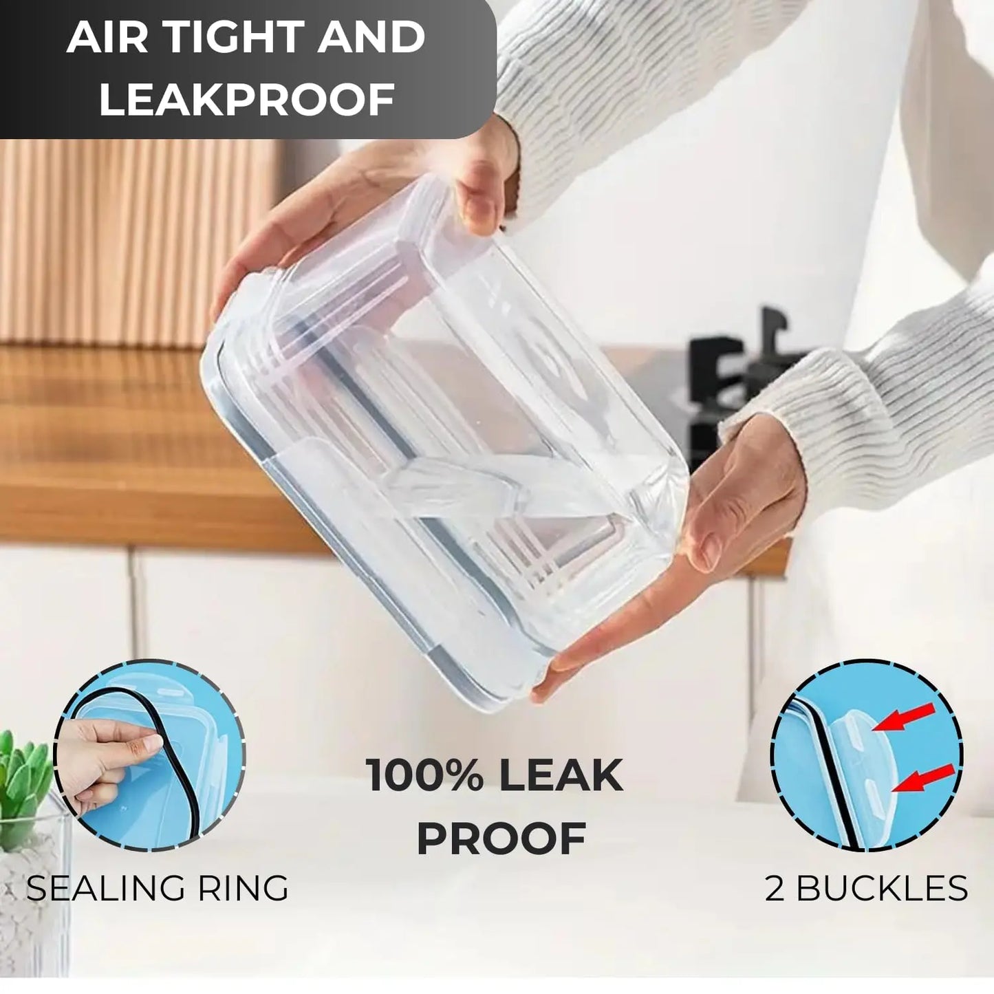 Refrigerator Storage Box Fresh Keeping Vegetable Fruit Plastic Sealed Boxes Drain Basket Fridge Kitchen Food Storage Container