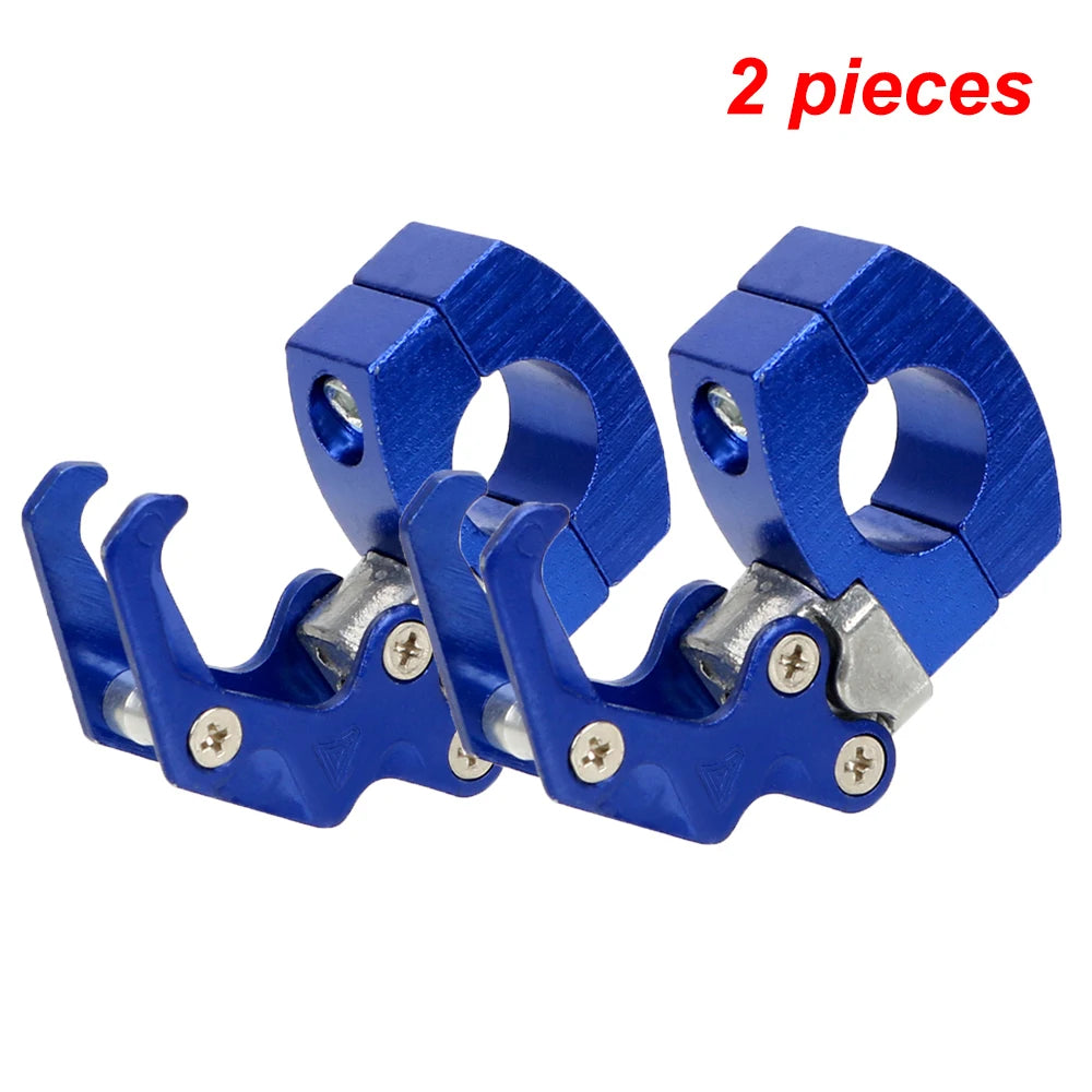 Helmet Claw Hook Motorcycle Holder For Bike bicycle Storage Bag Aluminum Clips Luggage Hanger Moto Fasteners On Handlebar 22mm
