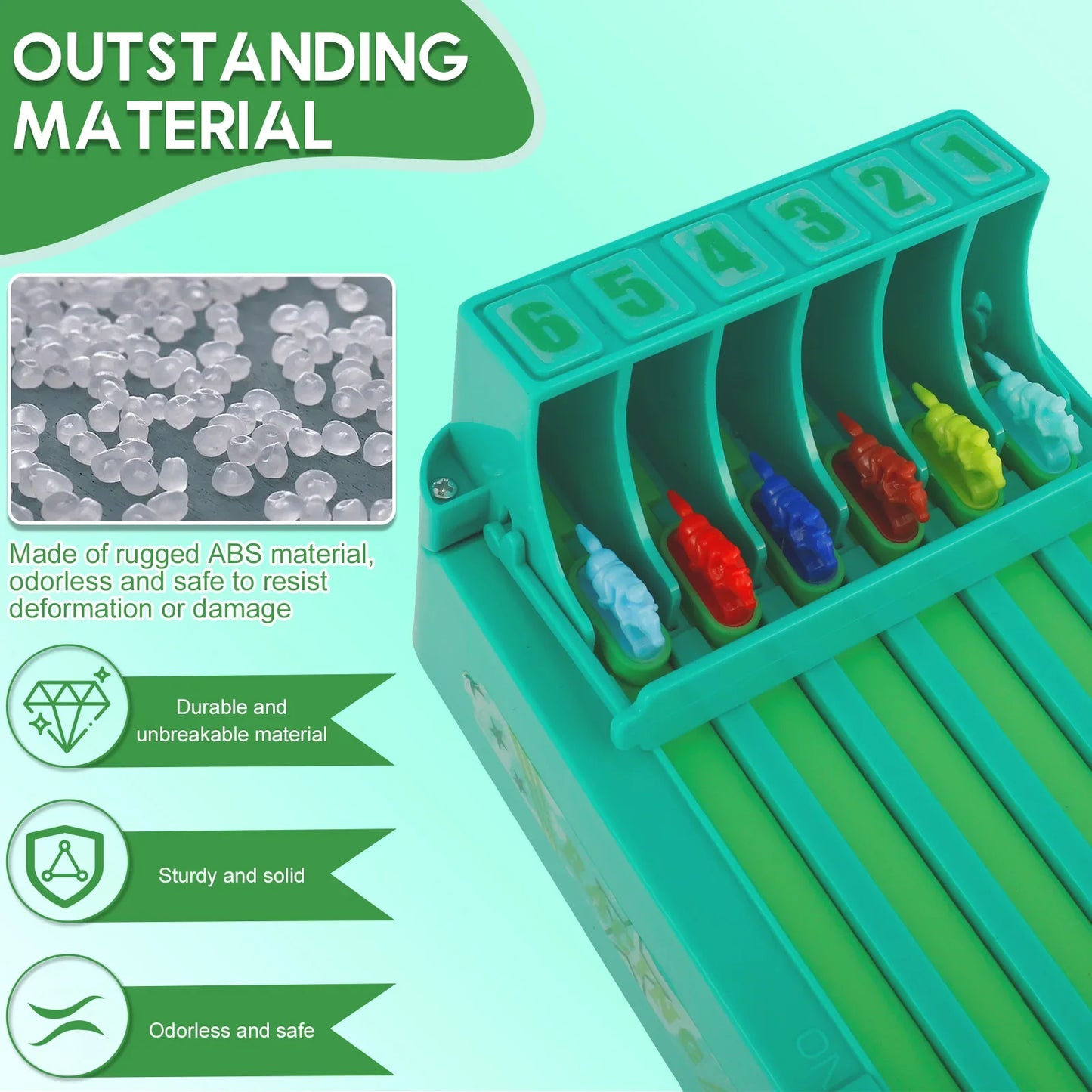 Horse Racing Game Fun Horse Race Board Game Relaxing Horse Running Game Safe Horse Racing Table Game Desktop Entertainment Games