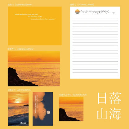 Stationary Paper and Envelopes Set Stationary Set for Women Girls and Men Boys Cute Stationary Writing Stationery Paper