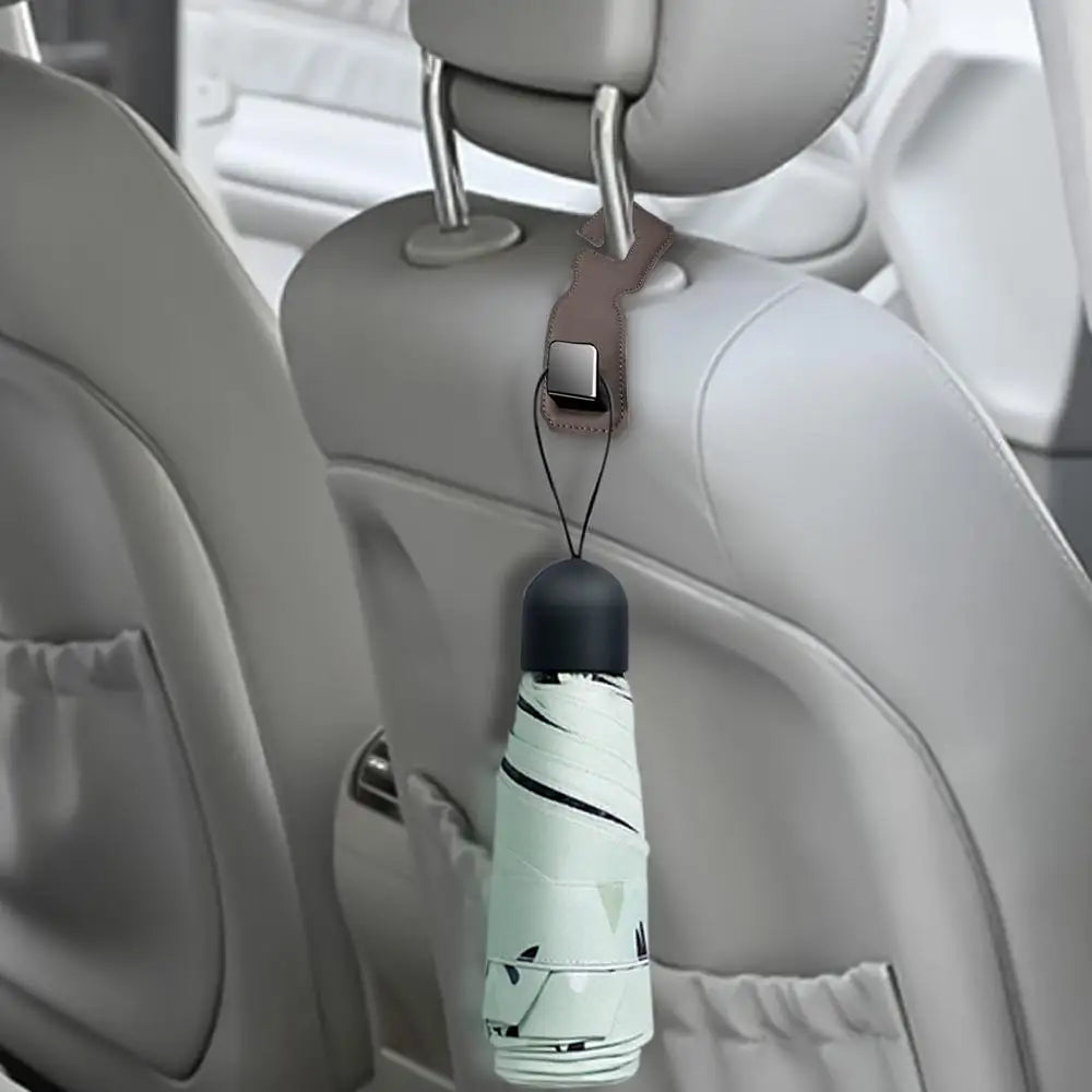 Car Seat Hooks For Headrest Small Car Back Seat Hanger Car Purse Hook Seatback Bag Holder Car Interior Accessories For Purse