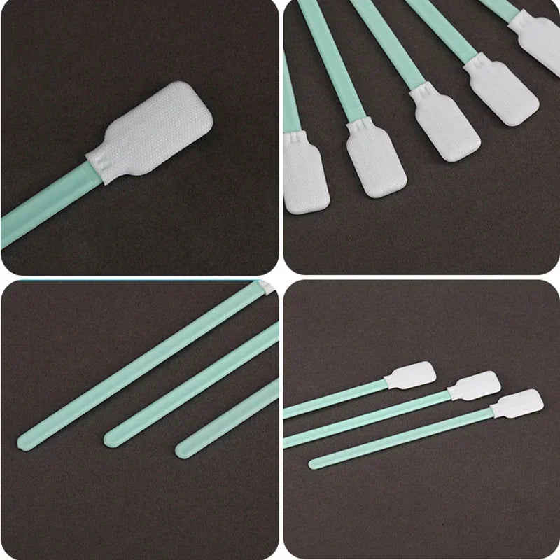 50PCS Cleaning Sponge Cloth Swabs Polyester Fibre Single Side Double Layer Cloth Swabs Car Cleaning and Maintenance Tools