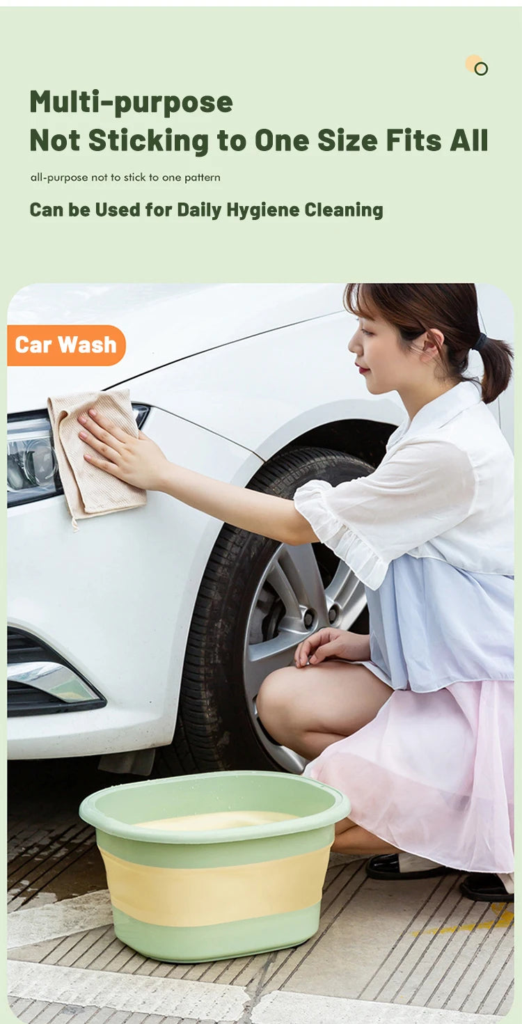 Foldable Home Foot Bath Bucket Massage Foot Wash Leisure Health Bucket Children Foot Bath Basin Portable Foot Soak Foot Tub