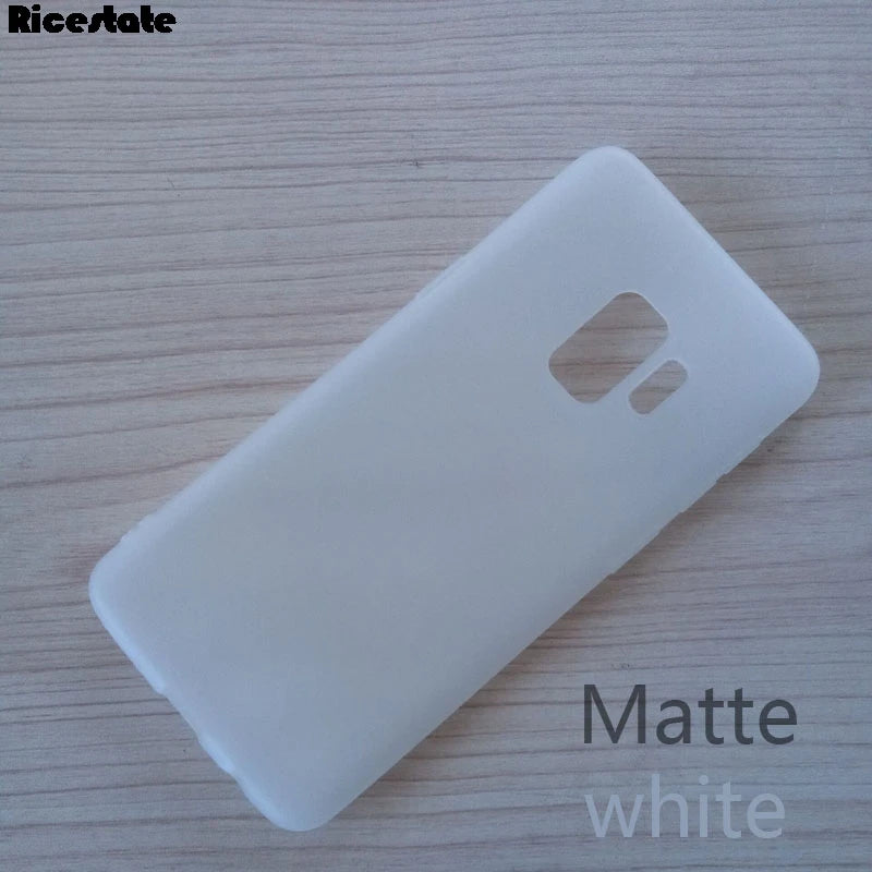 For Samsung Galaxy S9 / S9 Plus Fundas Matte TPU Fundas For Samsung S9 S9 Plus Silicone Cover For Samsung S9Plus soft case
