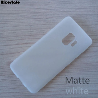 For Samsung Galaxy S9 / S9 Plus Fundas Matte TPU Fundas For Samsung S9 S9 Plus Silicone Cover For Samsung S9Plus soft case