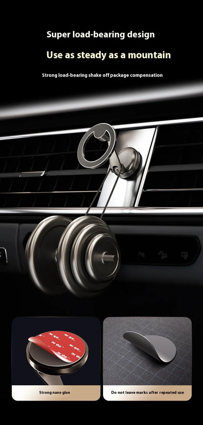 Magnetic Car Phone Mount Holder Multi-Functional Floating Screen Foldable Stand Vehicles Universal Phone Holder Safe Driving