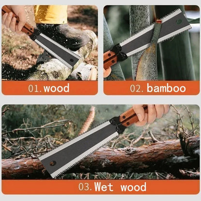 Folding Saw SK5 Steel Pocket Garden Saw Japanese Saw, Flush Cut Trim Saw For Woodworking