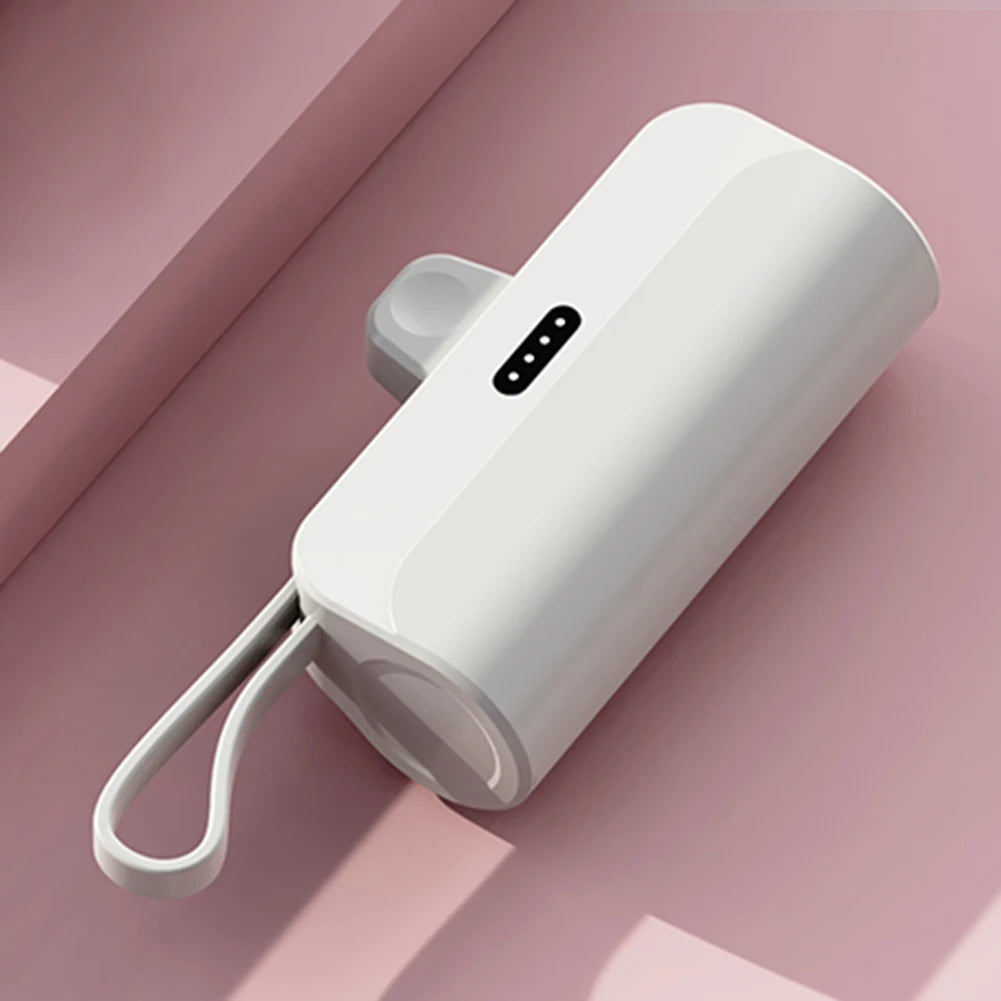 Mini Power Bank 5000mAh Portable Mobile Phone Charger External Battery Power Bank Plug Play For iPhone Samsung Xiaomi Power Bank