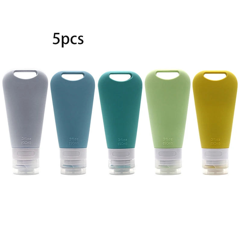 Mini Travel Bottles Set for Toiletries, Leakproof and TSA Approved Dispenser