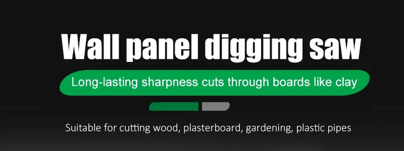 LAOA handheld manual saw Wall panel saw household woodworking saw   express park forest garden art saw gypsum board saw