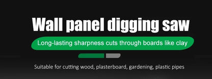 LAOA handheld manual saw Wall panel saw household woodworking saw   express park forest garden art saw gypsum board saw