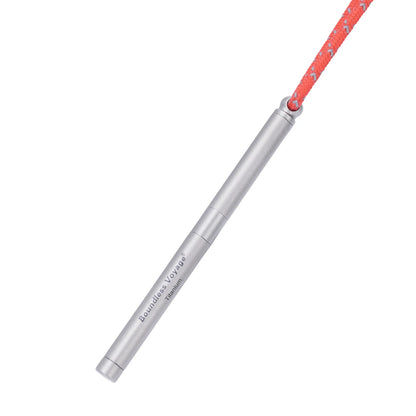 Boundless Voyage Portable Titanium Toothpicks Holder Ear Wax Removal Personal Care Tools Outdoor Multifunctional Tools Ti9008O