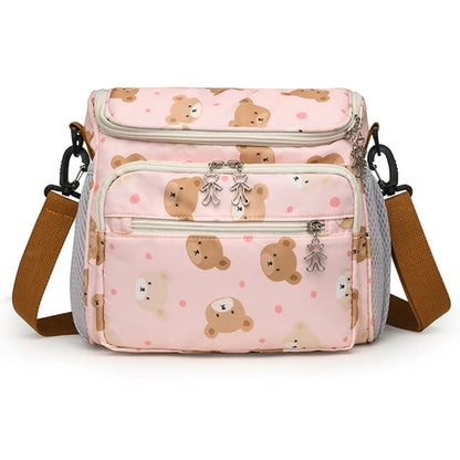 Spacious Mother Bag for Baby Essential Multifunction Baby Gear Organizes Bag Essential Baby Travel Bag Easy Access Storage