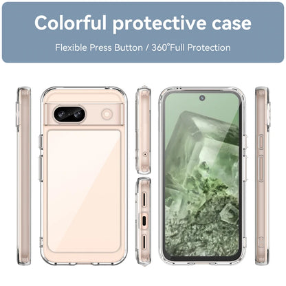 For Google Pixel 8A Case Cover Google Pixel 8A 7 8 Pro 7A 6A Capas New Back Shockproof Transparent Colour Fundas Google Pixel 8A