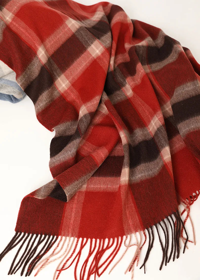 100% Wool Blanket Warm 1.5*2m Fleece Blankets For Sofa Winter Sleeping Comforter Adult Children Bedding Office Travel Blanket