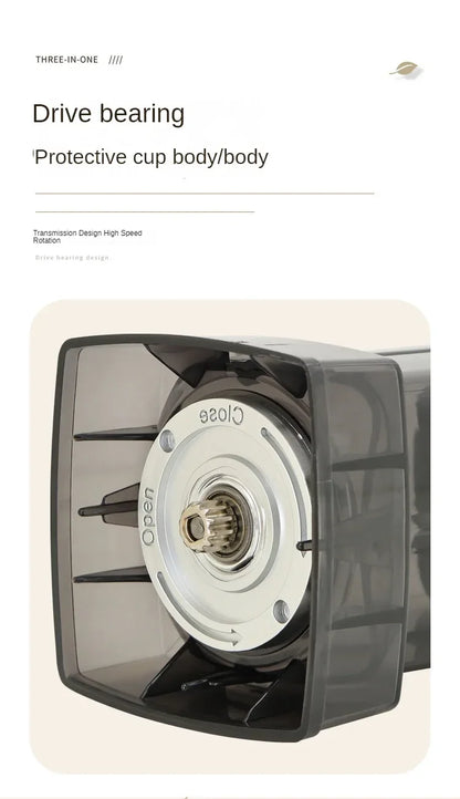 220V- 3L 6 in 1 Blender Stainless Steel Large Capacity Cut Vegetables and Shreds Icebreaker Salad Grinder Meat Grinder Juicer