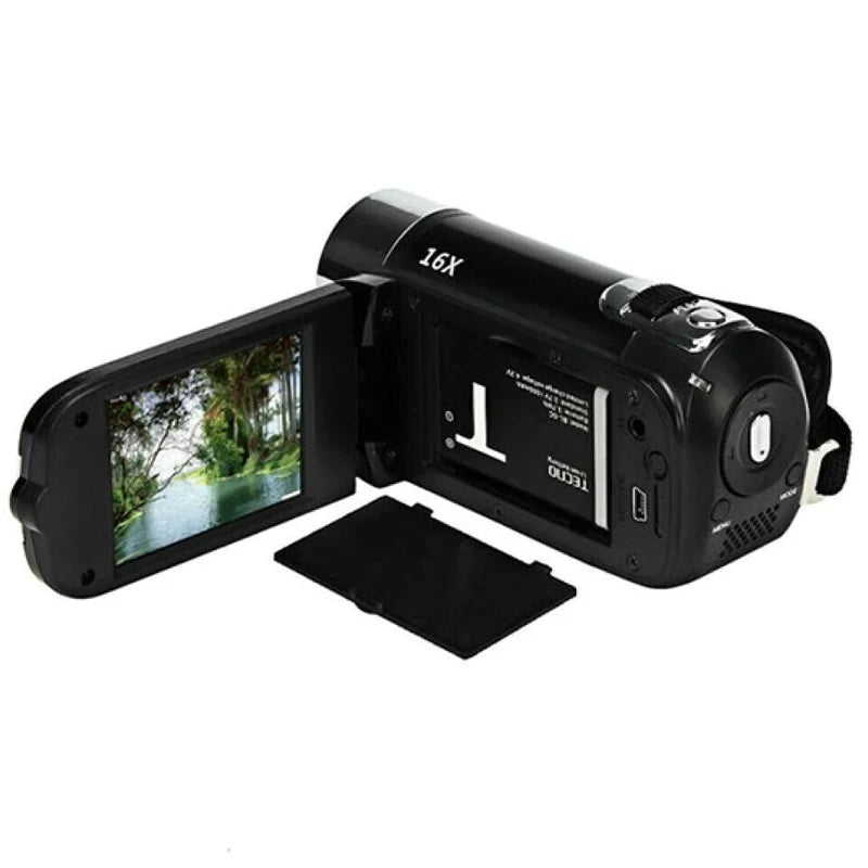 Digital Camera for Photography and Video Recording Autofocus 4X Digital Zoom Camcorder Portable Recorder 16MP Interpolation