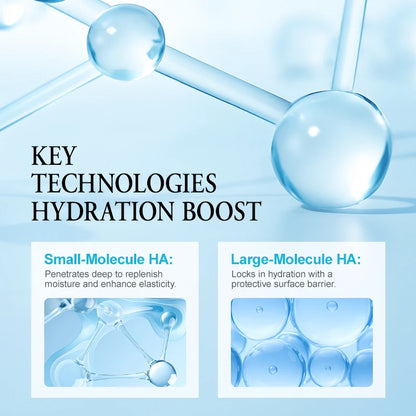 AUQUEST Hyaluronic Acid Anti-Wrinkle Face Serum Anti-Aging Lifting Firming Moisturizing Brightening for Glowing Skin Care