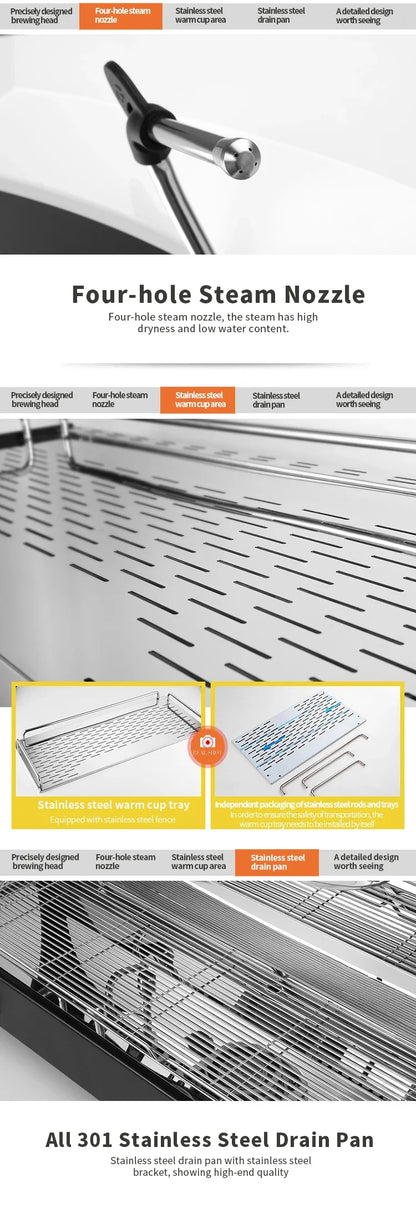 Germany Express Semi Auto Barista Commercial Espresso Expobar Maker Commercial Made in China Coffee Machine