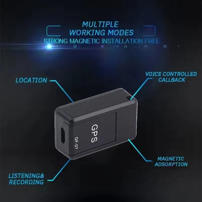 GF-07 Mini GPS Tracker Car GPS Pet Children Elderly Anti-Lost Device Car Real Time Tracking Locator Magnetic Vehicle Locator