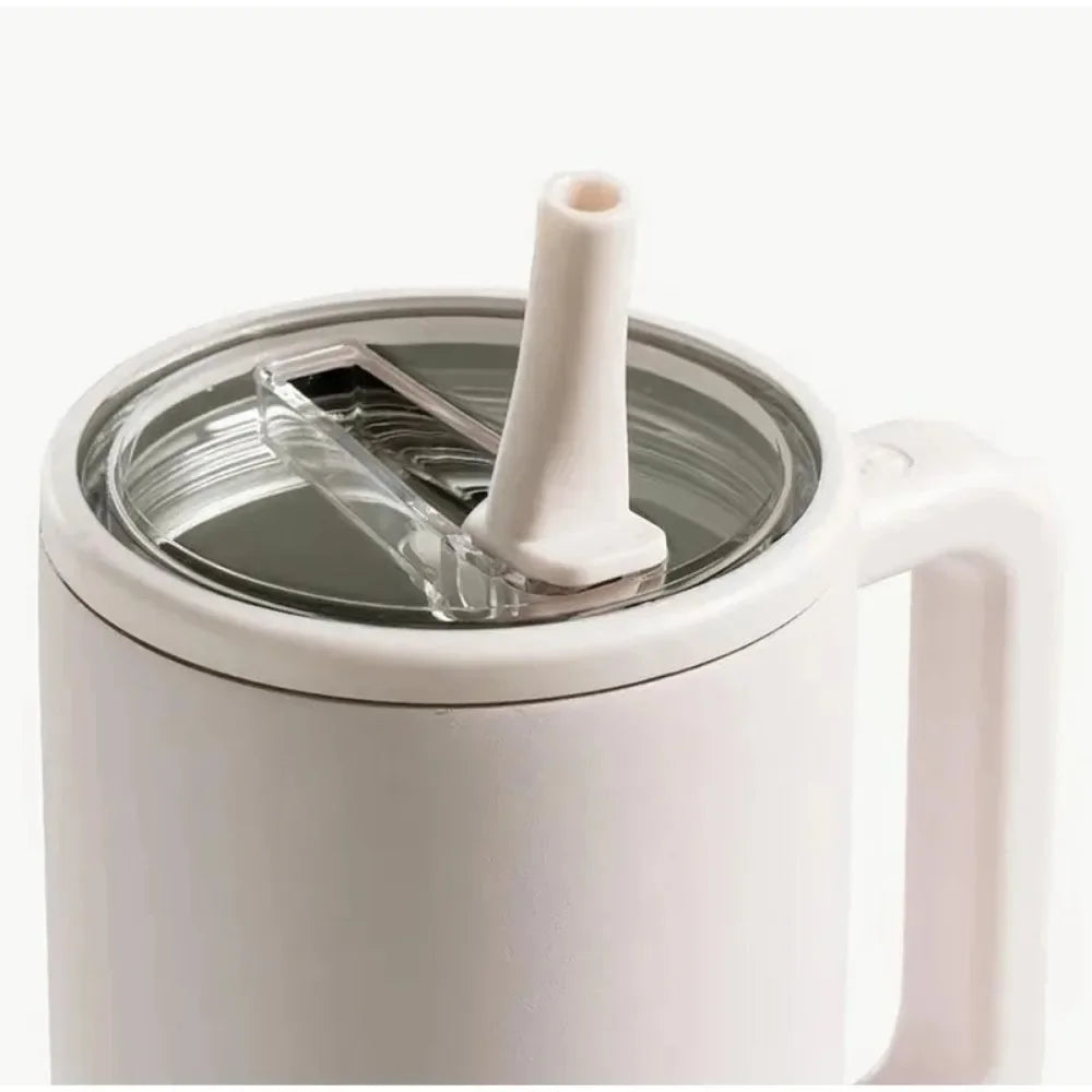 For Stanley Spill-proof Cup Cover 40oz Replaceable Environmental Protection Cup Cover Creative Spiral Straw Cover Cup Accessorie