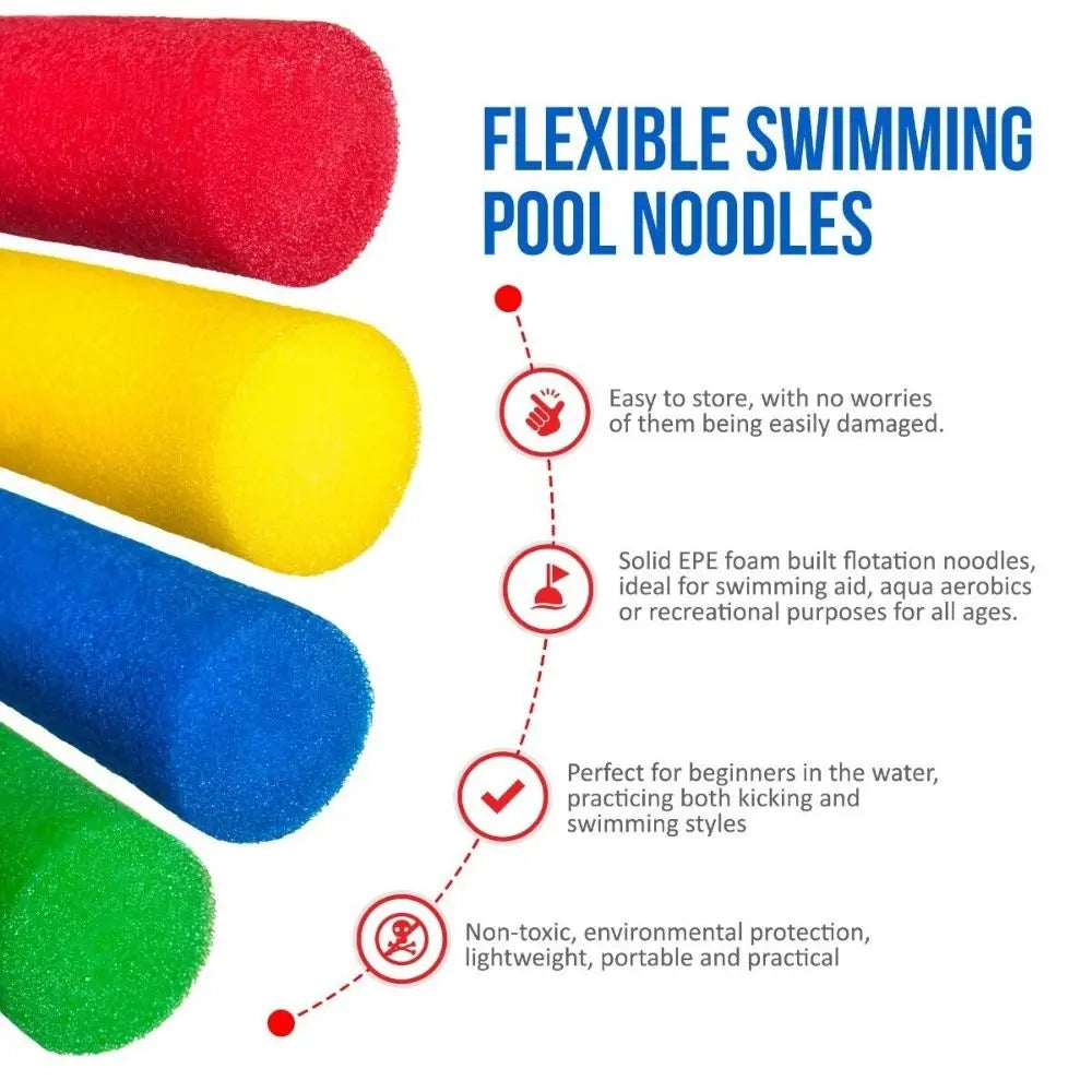 Adult Pool Accessories Swimming Pool for Kids Floating Foam Sticks Noodle Float Aid Buoyancy Stick Flexible