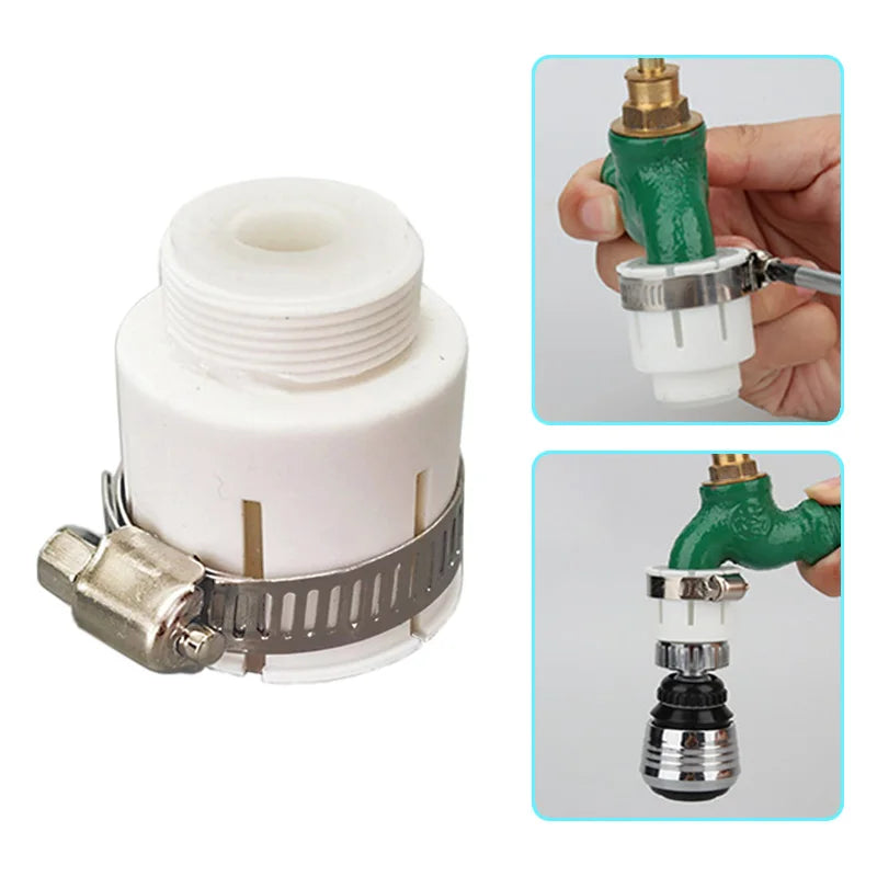 Kitchen Faucet Nozzle Extender Sink Water Tap Nozzle Filter Bubbler Faucet Aerator Attachment Home Bathroom Toilet Accessories