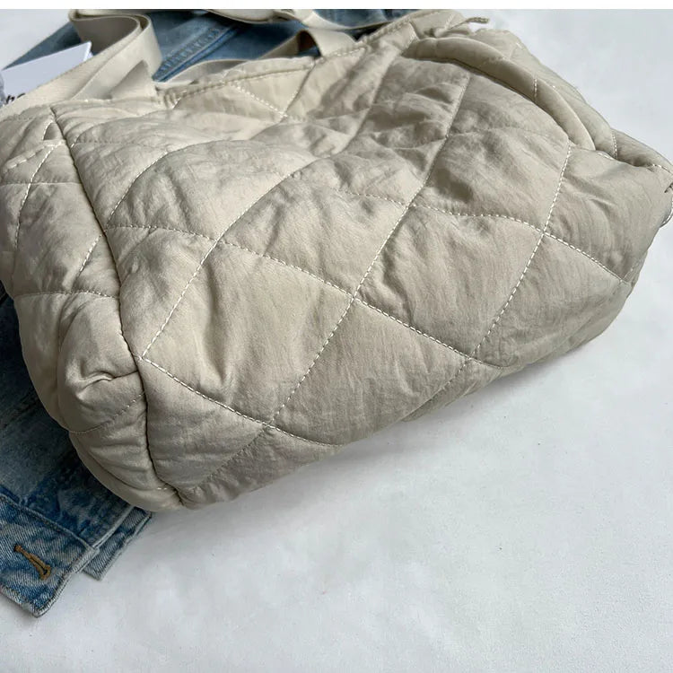 Large capacity Tote Bags for Women Shoulder Side Bag Fashion Space cotton Shopper Shopping Bags cute Ladies Totes 2022 Winter