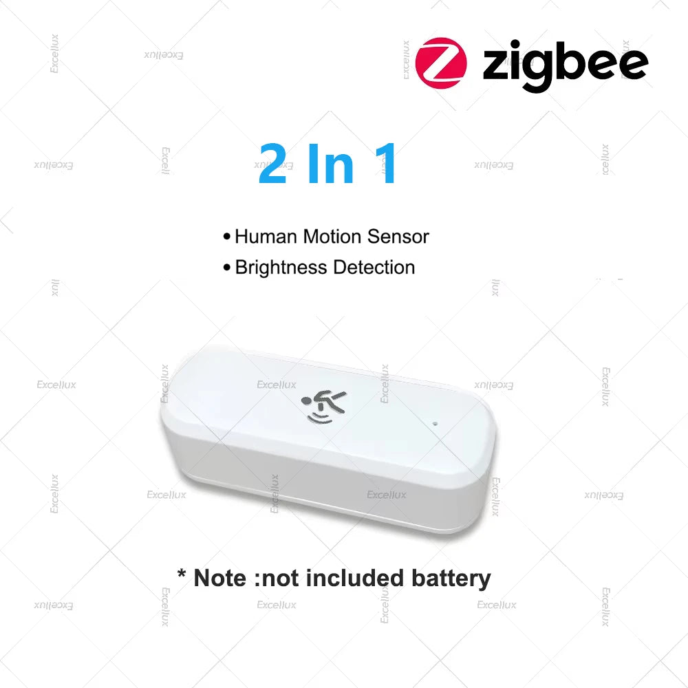 Smart Life 10G Human Motion Sensor Tuya Zigbee MmWave Radar Detector with Luminance Temperature Humidity Sensor Upgraded Sensor