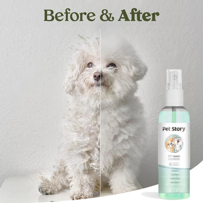 Premium Grooming Spray Dog Spray Deodorizer Perfume For Dogs - Dog Cologne Spray Long Lasting Dog Sprays - Dog Perfume Spray Lon