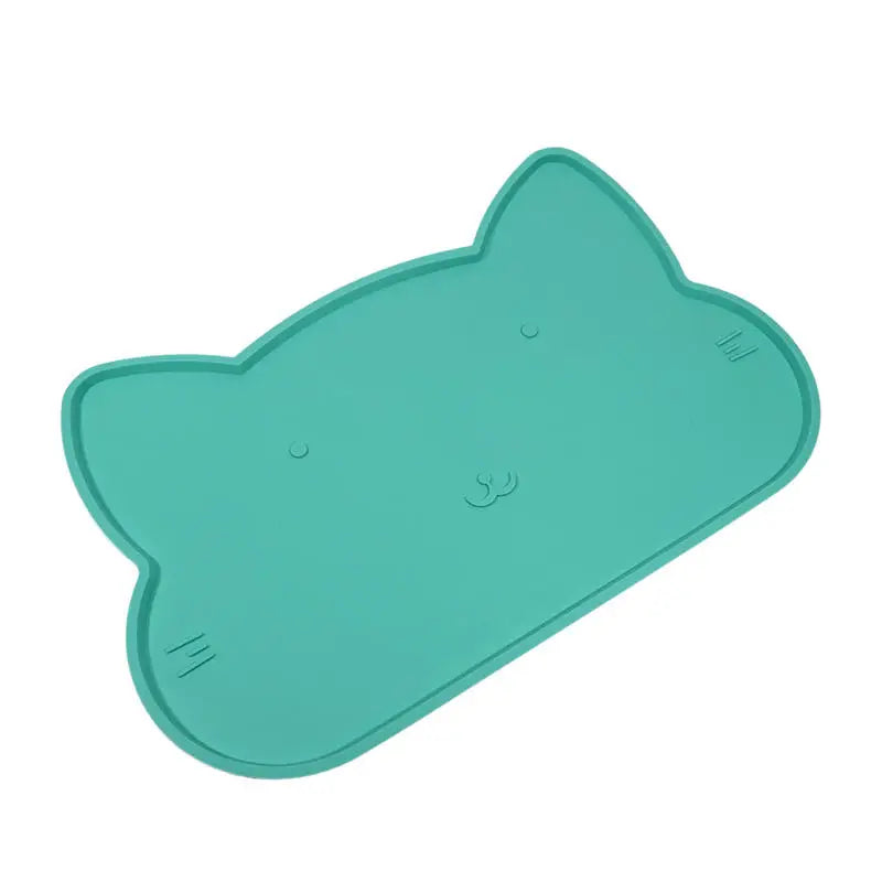 Silicone Pet Feeding Dog Cat Bowl Food Mat Non-Stick Waterproof Pet Food Feeding Pad Puppy Feeder Tray Water Cushion Placemat