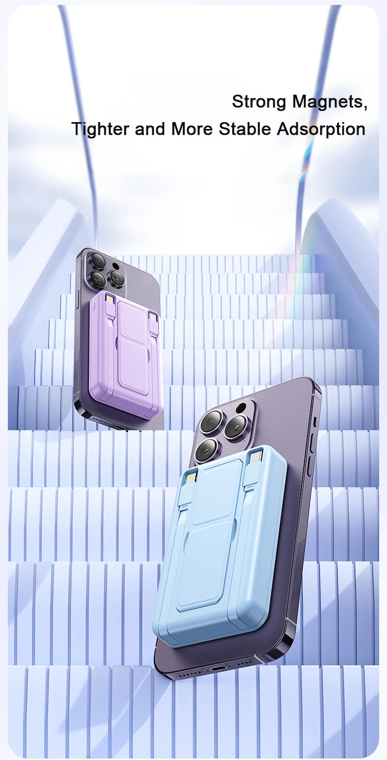 Magnetic Power Bank 20000mAh Magsafe 15W Wireless Charger Portable Auxiliary Battery 22.5W fast charging powerbank for all phone