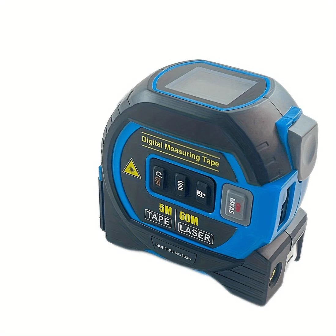 Laser Tape Measure 3In1 Digital Tape Measure 40/60M High Infrared Precision Rangefinder Steel Measuring with Large Display Tool