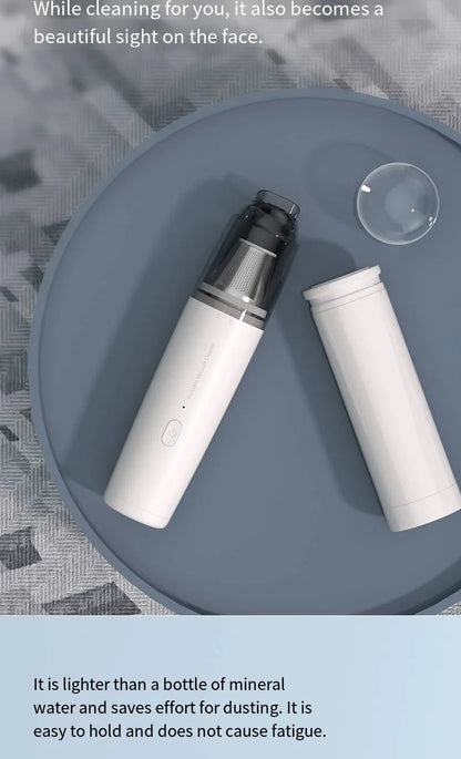 Vacuum Cleaner Mini Car Cleaning Powerful Suction Handheld Car Vacuum Cleaner Rechargeable for Car and Home Auto Vacuum Cleaner