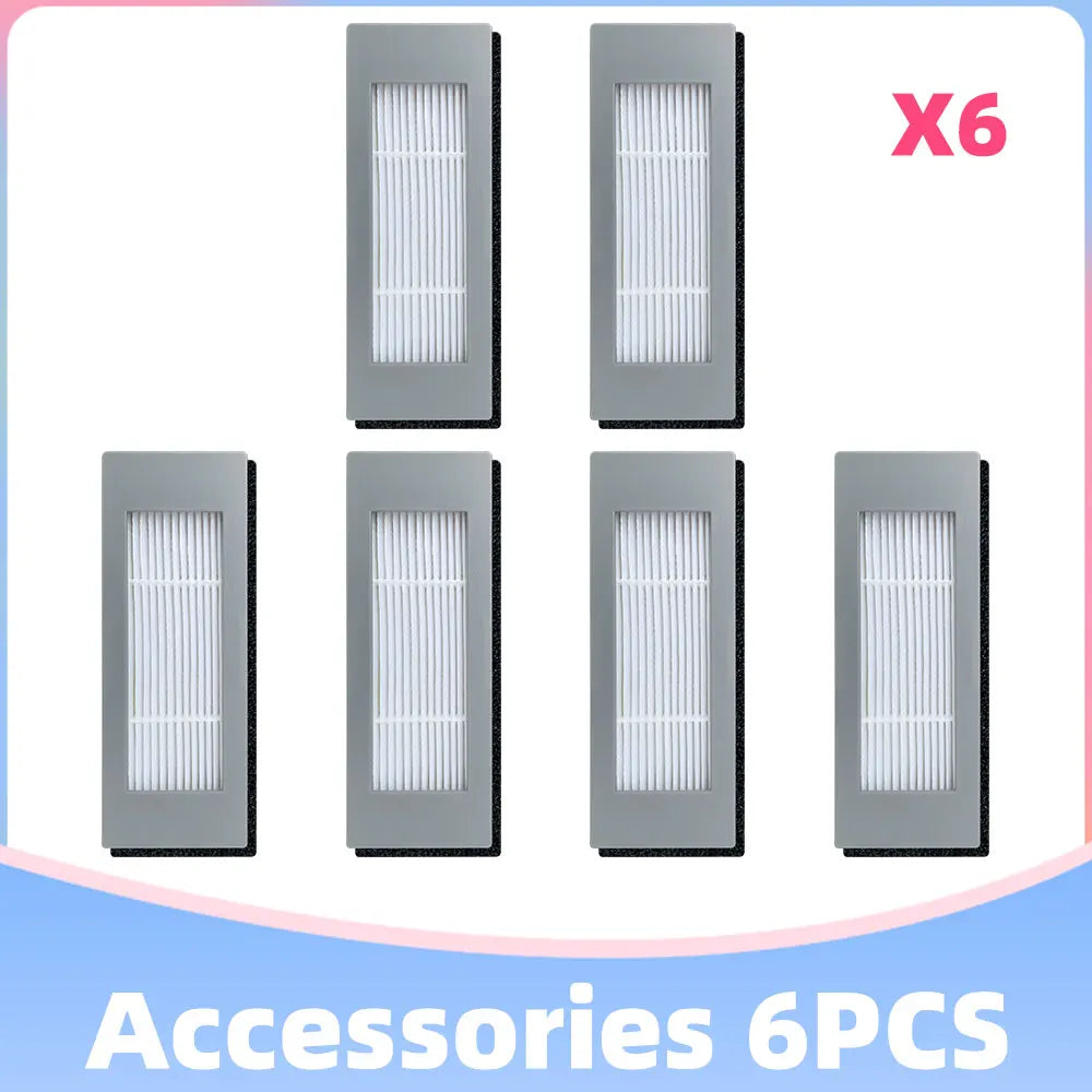 For iRobot Roomba Combo 111 / 113 R113840 Main Side Brush Hepa Filter Mop Cloths Replacement Part Robot Vacuums Accessory