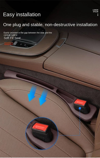 Car Seat Gap Filler Car Gap Filler Universal for Car Truck Fill The Gap Between Seat and Center Console Stop Thing from Dropping