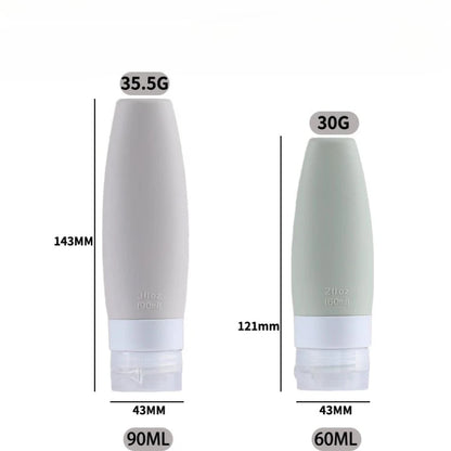 New Leak Proof Travel Bottles Set Travel Containers for Travel Size Toiletries Portable Quart Bag Storage Shampoo Lotion